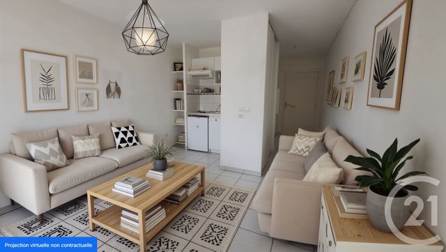 Appartement F1 à vendre - 1 pièce - 21.46 m2 - MERIGNAC - 33 - AQUITAINE - Century 21 A.C.O.